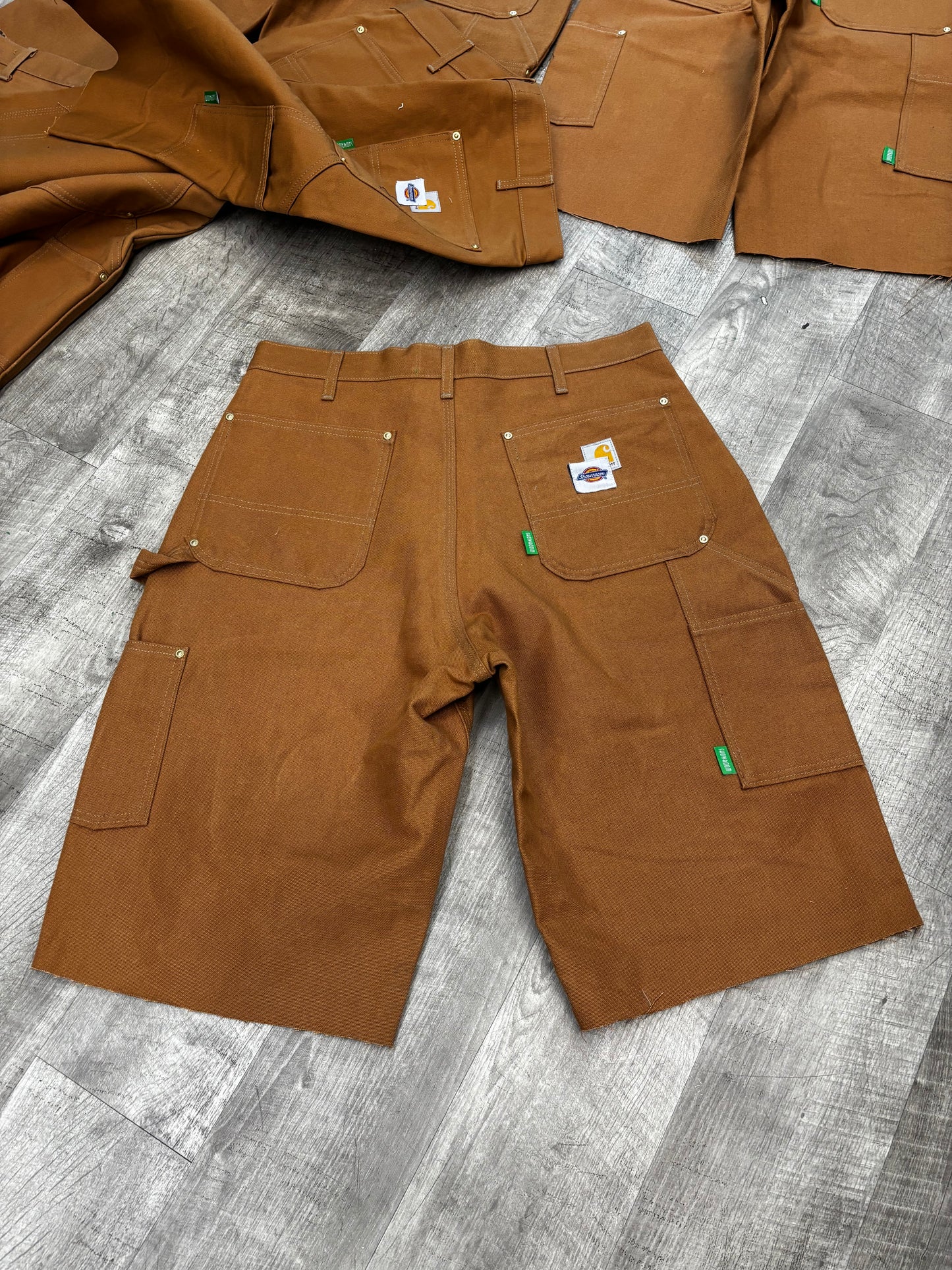Showroom 101 reworked Carhartt custom carpenter pants